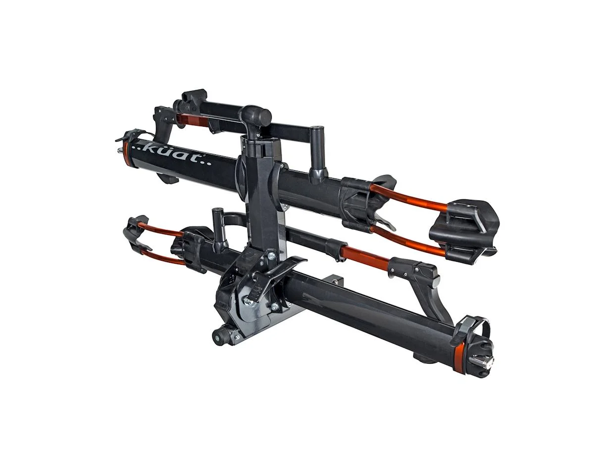 Kuat NV 2.0 Platform Hitch Rack (Grey/Orange) (2 Bikes) (2" Receiver)